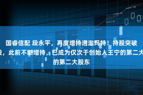 国睿信配 段永平，再度增持泡泡玛特！持股突破1亿股，此前不断增持，已成为仅次于创始人王宁的第二大股东