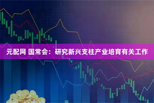 元配网 国常会：研究新兴支柱产业培育有关工作