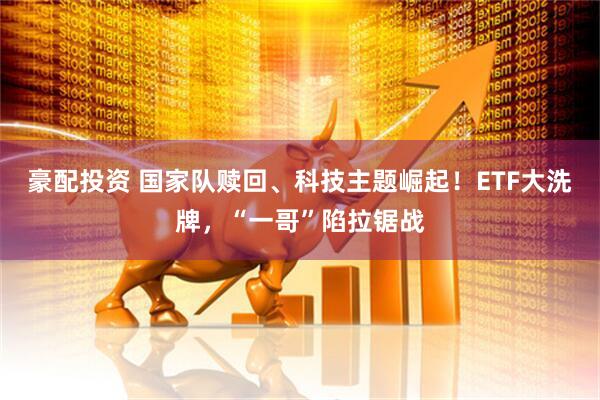 豪配投资 国家队赎回、科技主题崛起!ETF大洗牌,“一哥”陷拉锯战